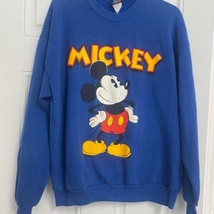 Disney Mickey Mouse Blue Sweatshirt